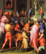 Jacopo Pontormo Joseph being Sold to Potiphar oil painting picture wholesale